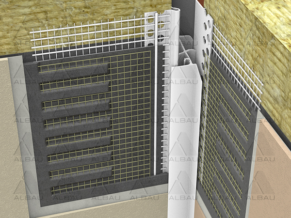 Cover profile for expansion joints - Xbau
